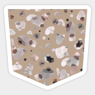 Pocket - terrazzo terracota Sticker